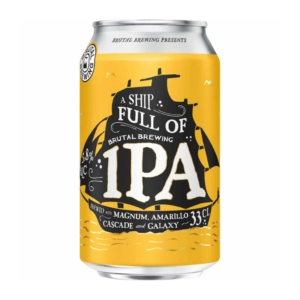 Brutal Brewing A Ship Full of IPA 5.8% 24x0.33 l